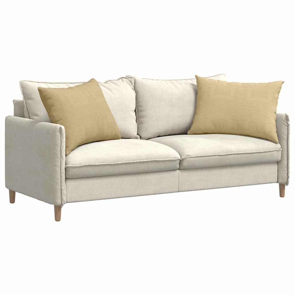 Sofa Pillows 2 pcs Grey Green 70 x 50 cm Corduroy Fabric